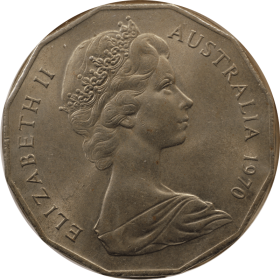 50 centow 1970 australia b